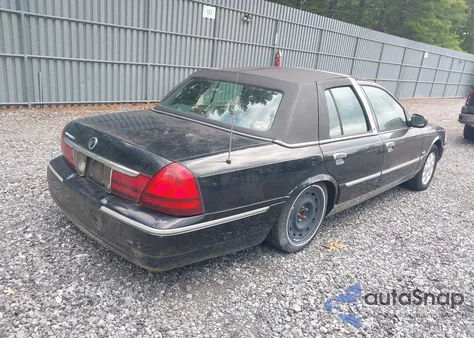 2005 Mercury Grand Marquis Ls/Lse from USA, damaged, VIN 2MEHM75W75X625631